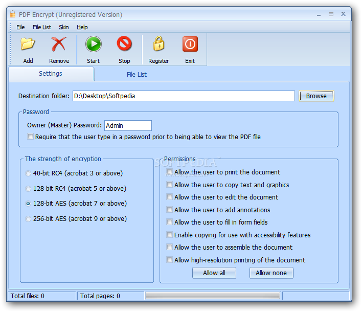 how to encrypt and password protect pdf files